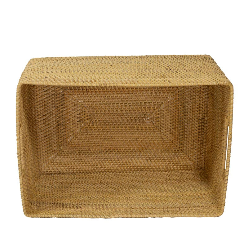 Rechteckiger Rattankorb Susila Natur