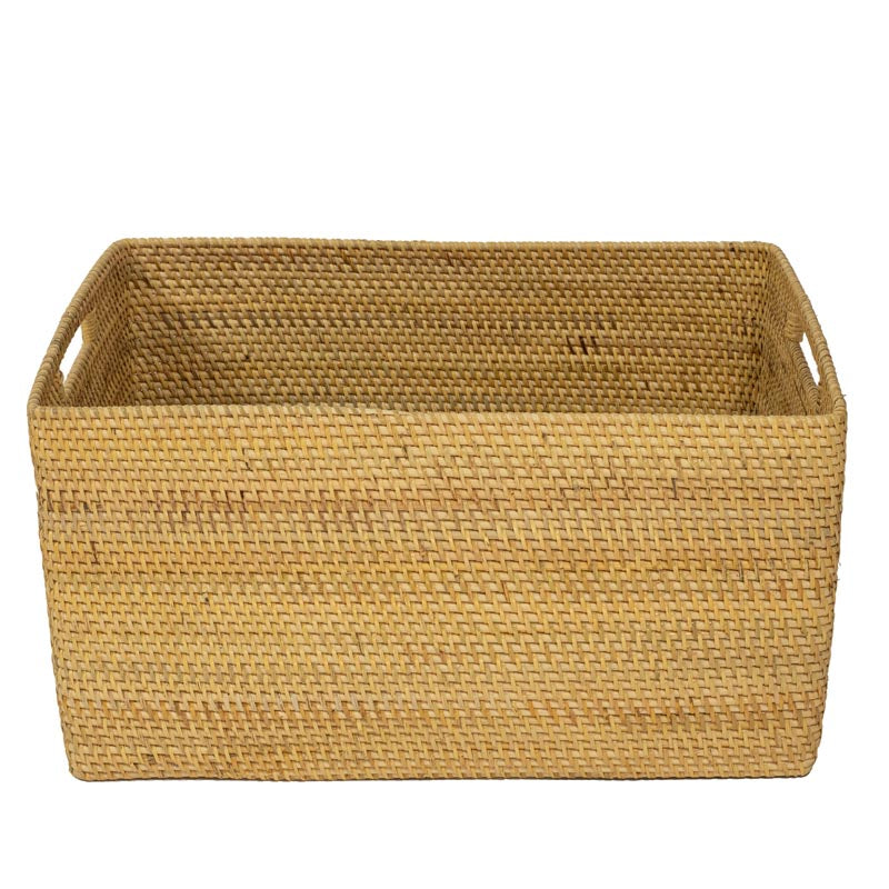 Rechteckiger Rattankorb Susila Natur
